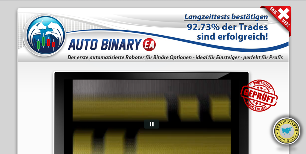 AutoBinaryEA - Betrug, Abzocke oder seriöse Lösung? Unser Erfahrungsbericht